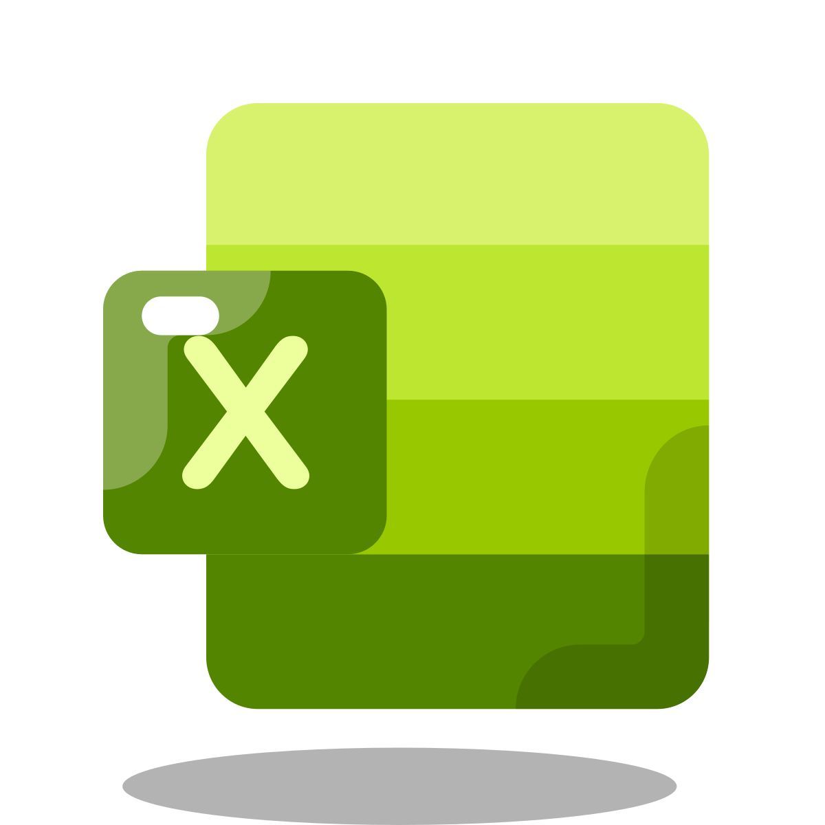 Ms Excel PNG SVG