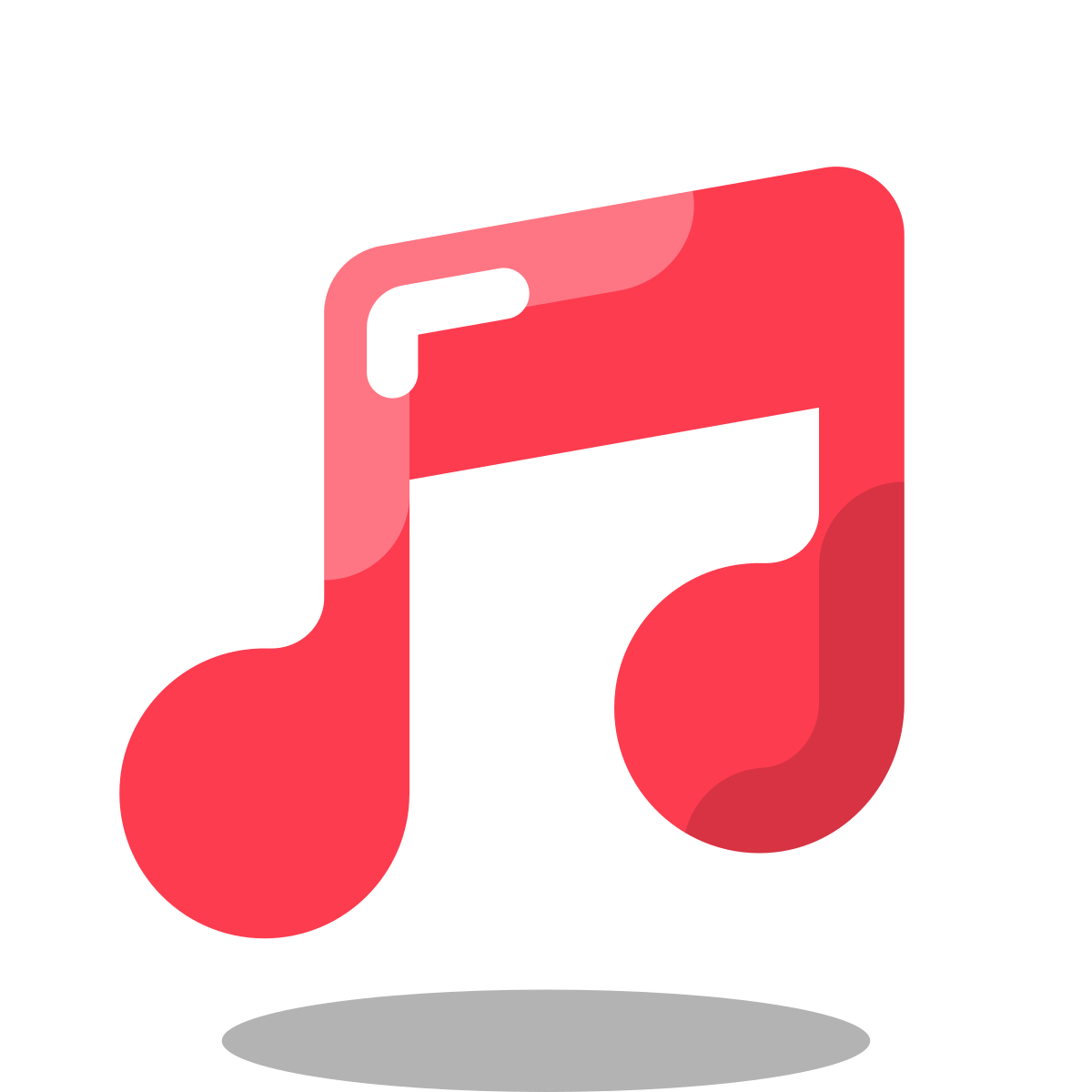 arcade style musical notes icon