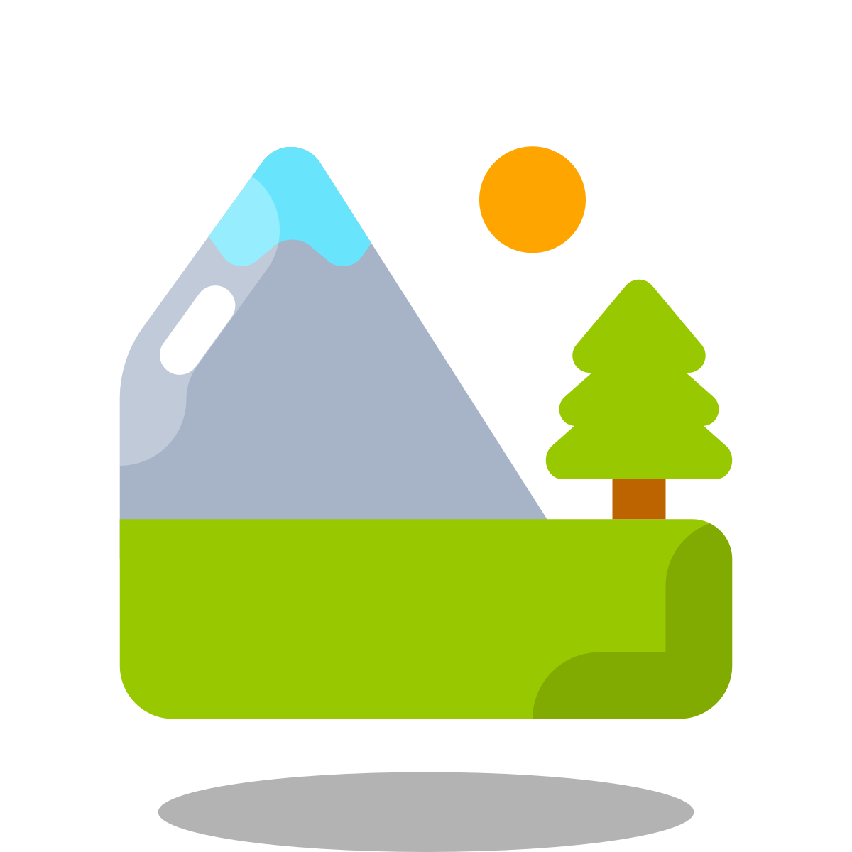 arcade style national park icon