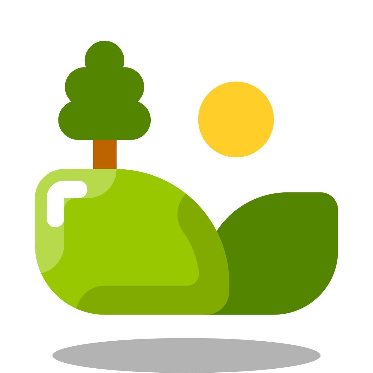 arcade style natur icon