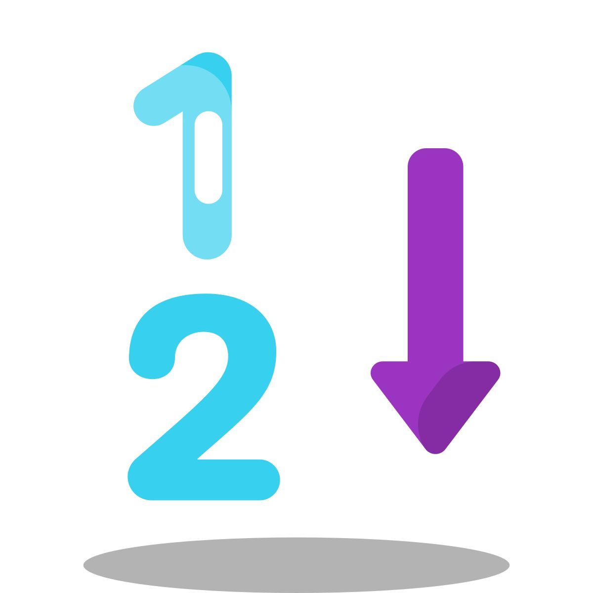 arcade style tri numérique icon