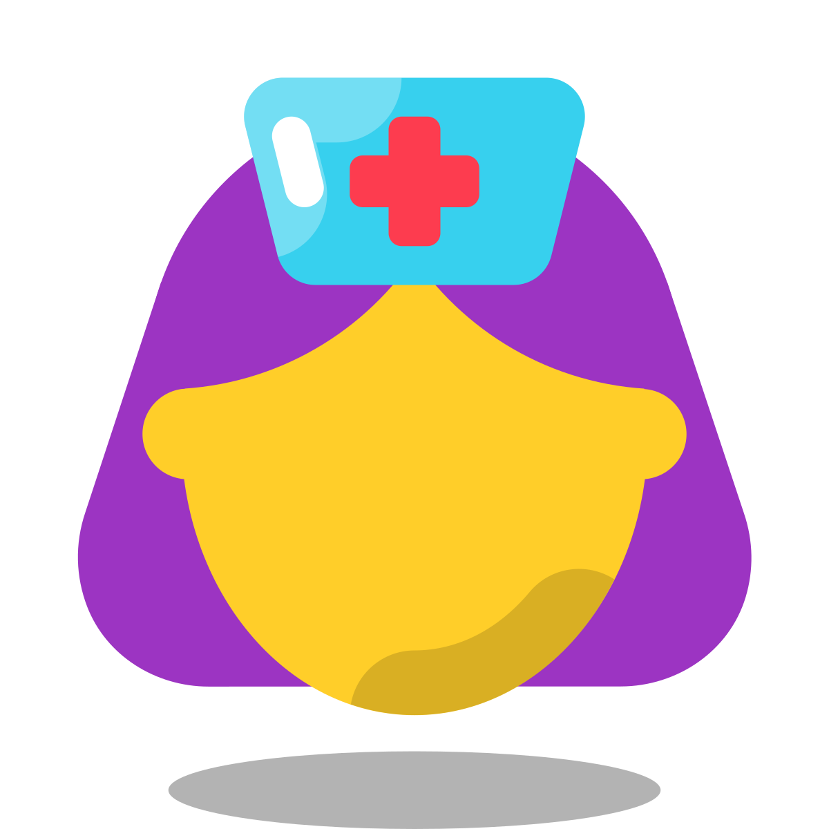arcade style nurse female icon
