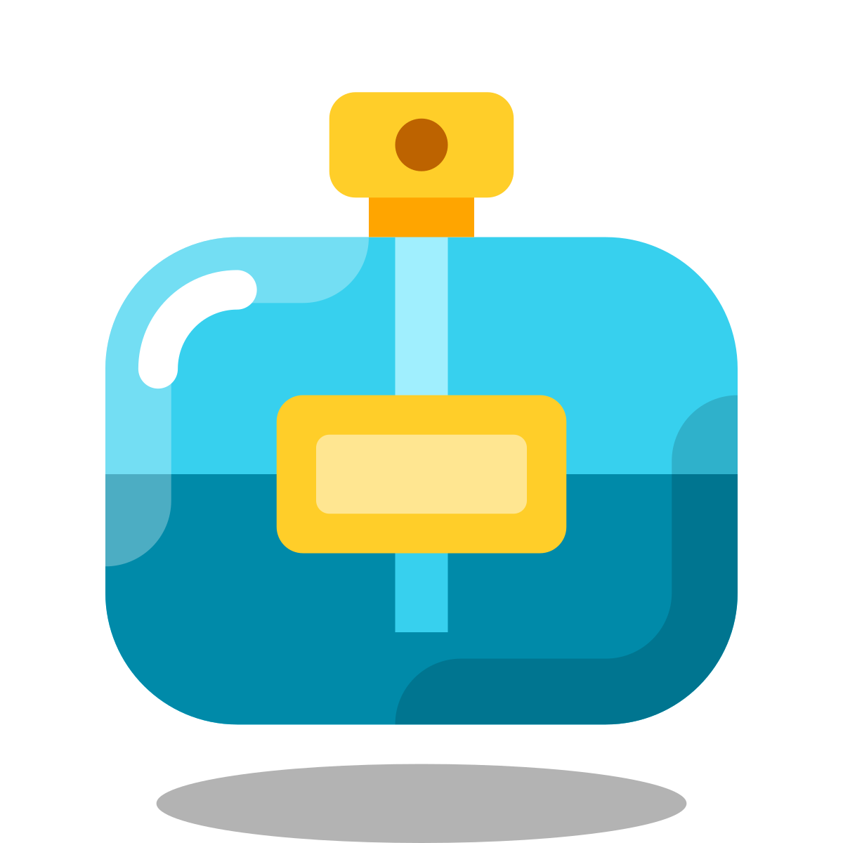 arcade style perfume bottle icon