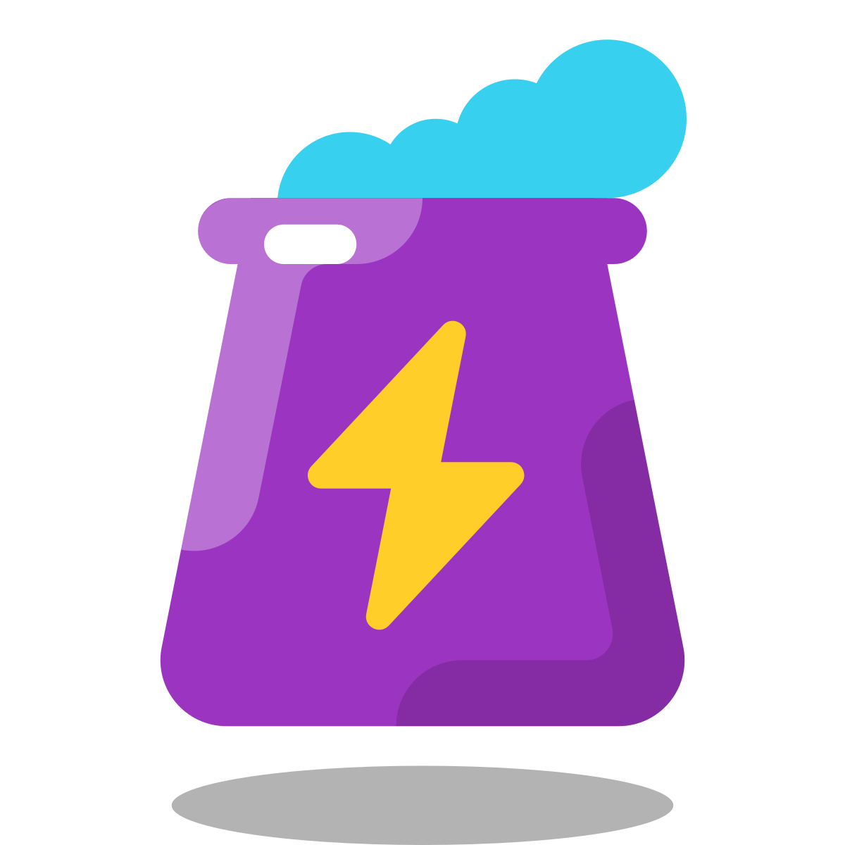 arcade style power plant icon