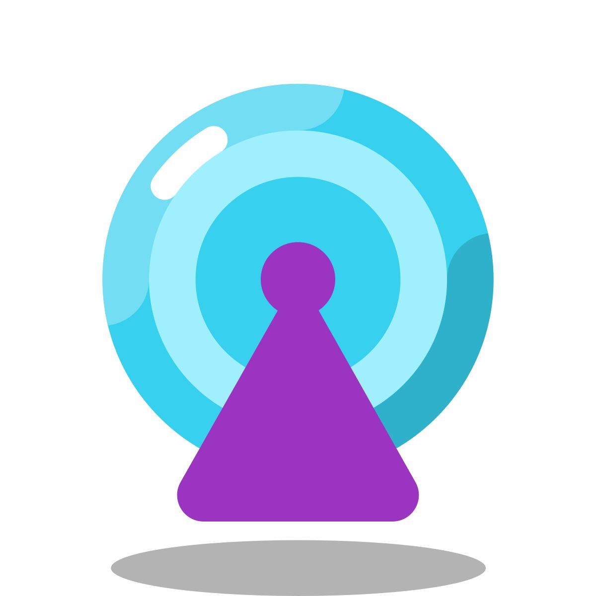 arcade style tour de radio icon