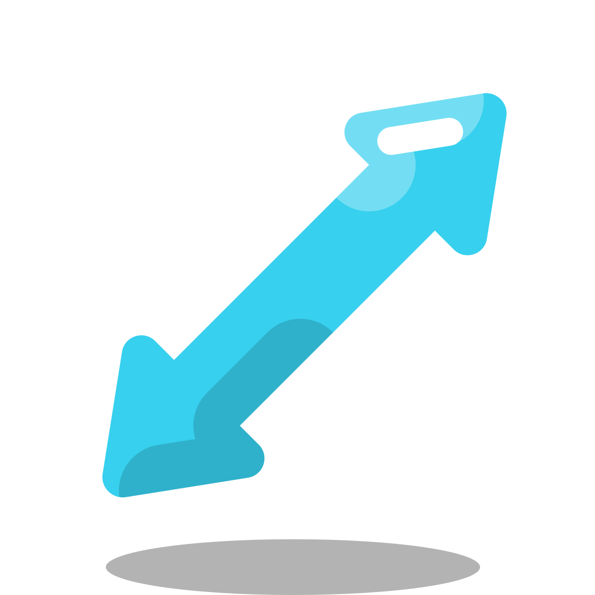 arcade style resize diagonal icon