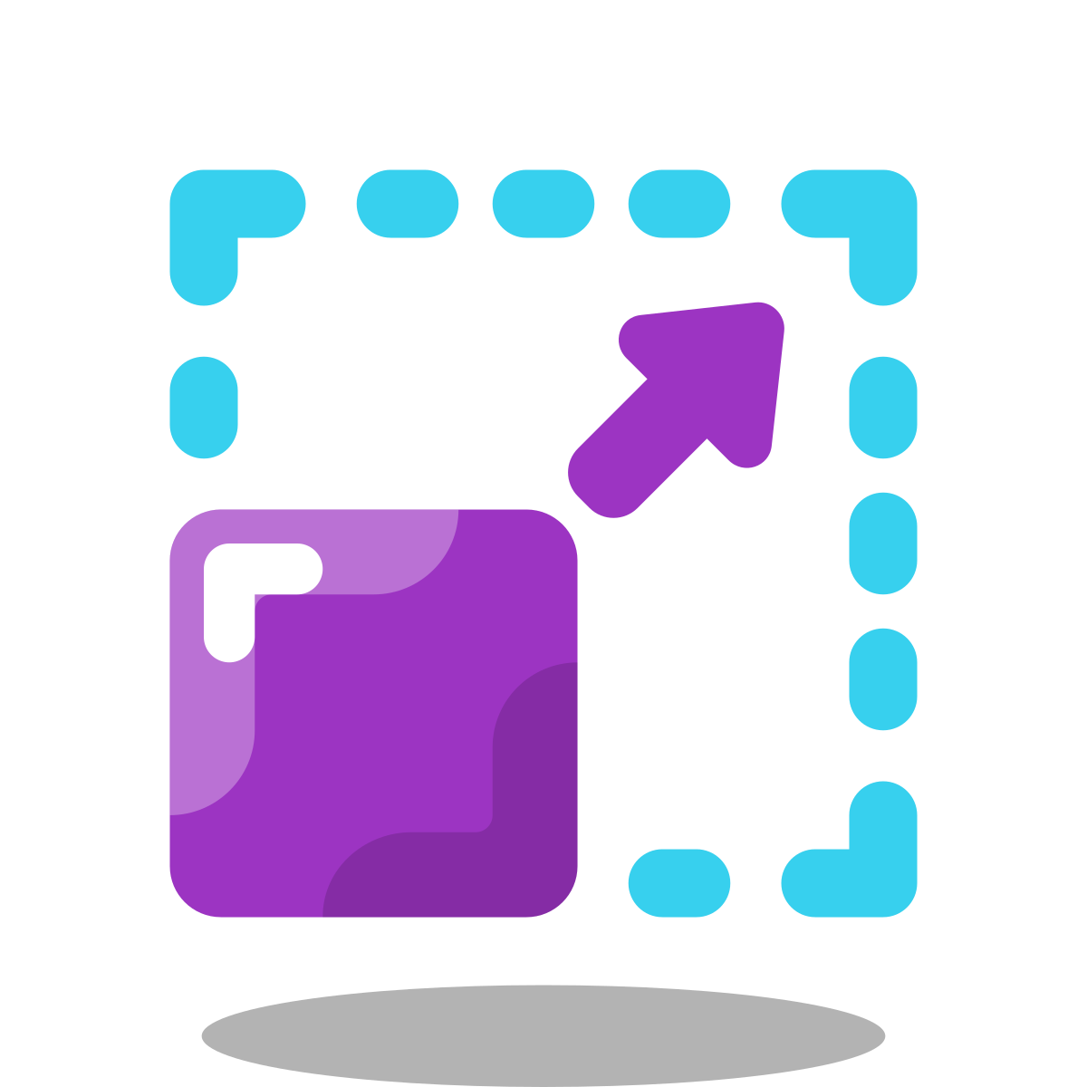 arcade style resize icon