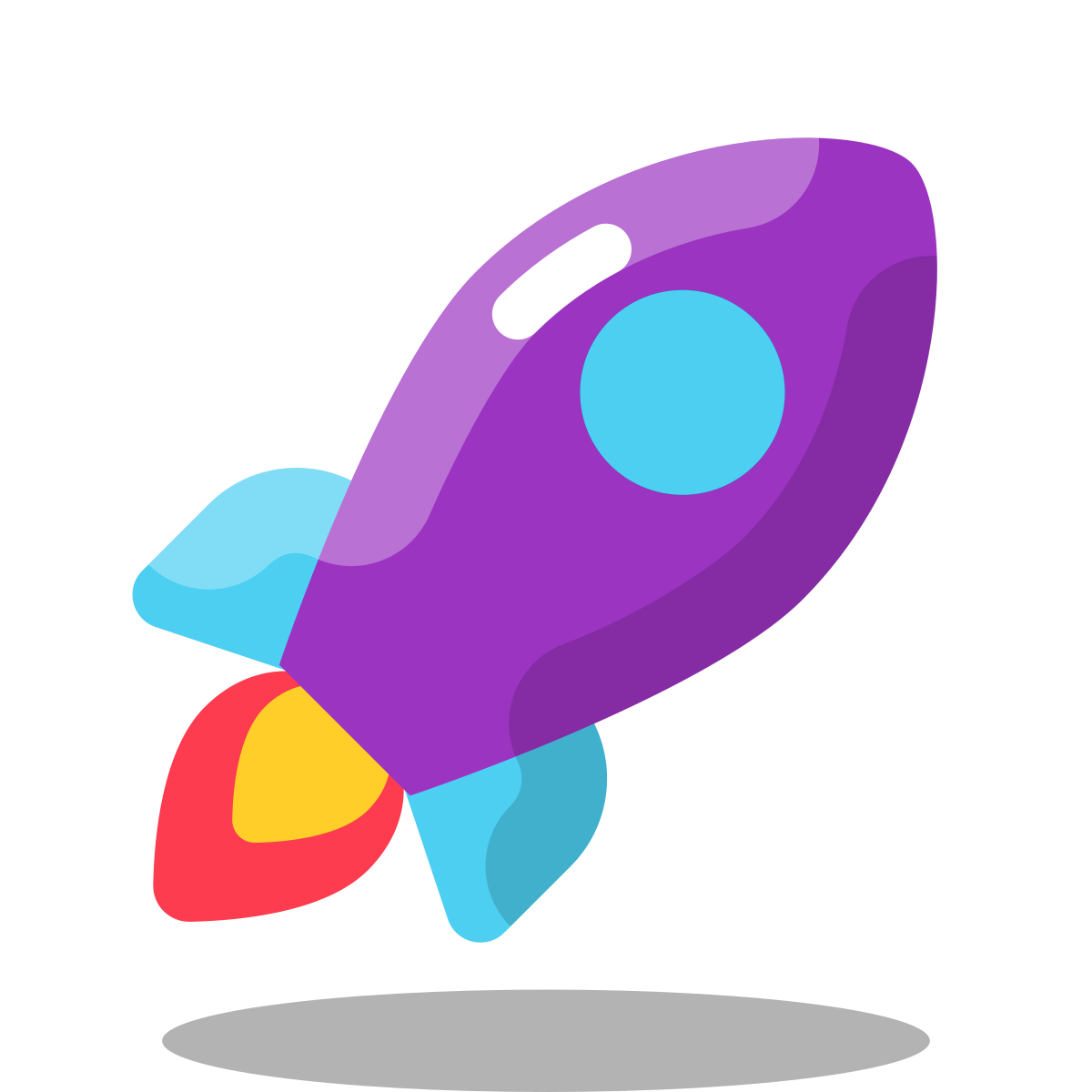 arcade style rocket icon