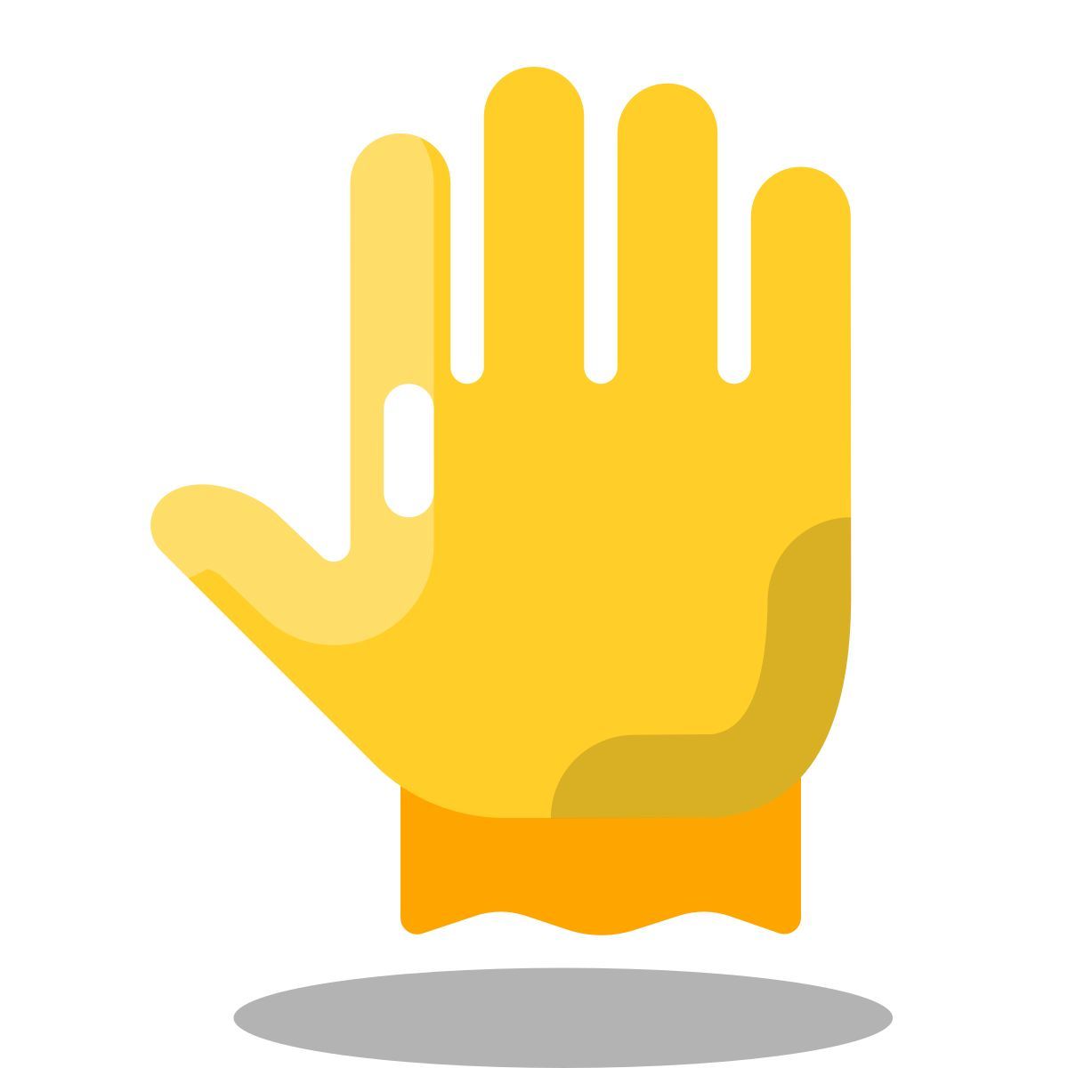 arcade style guanti di gomma icon