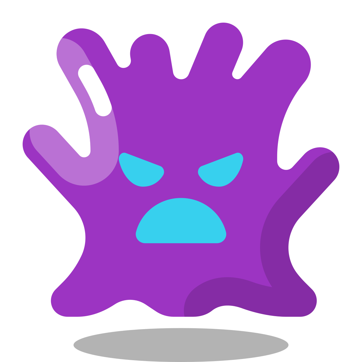 arcade style scary tree icon