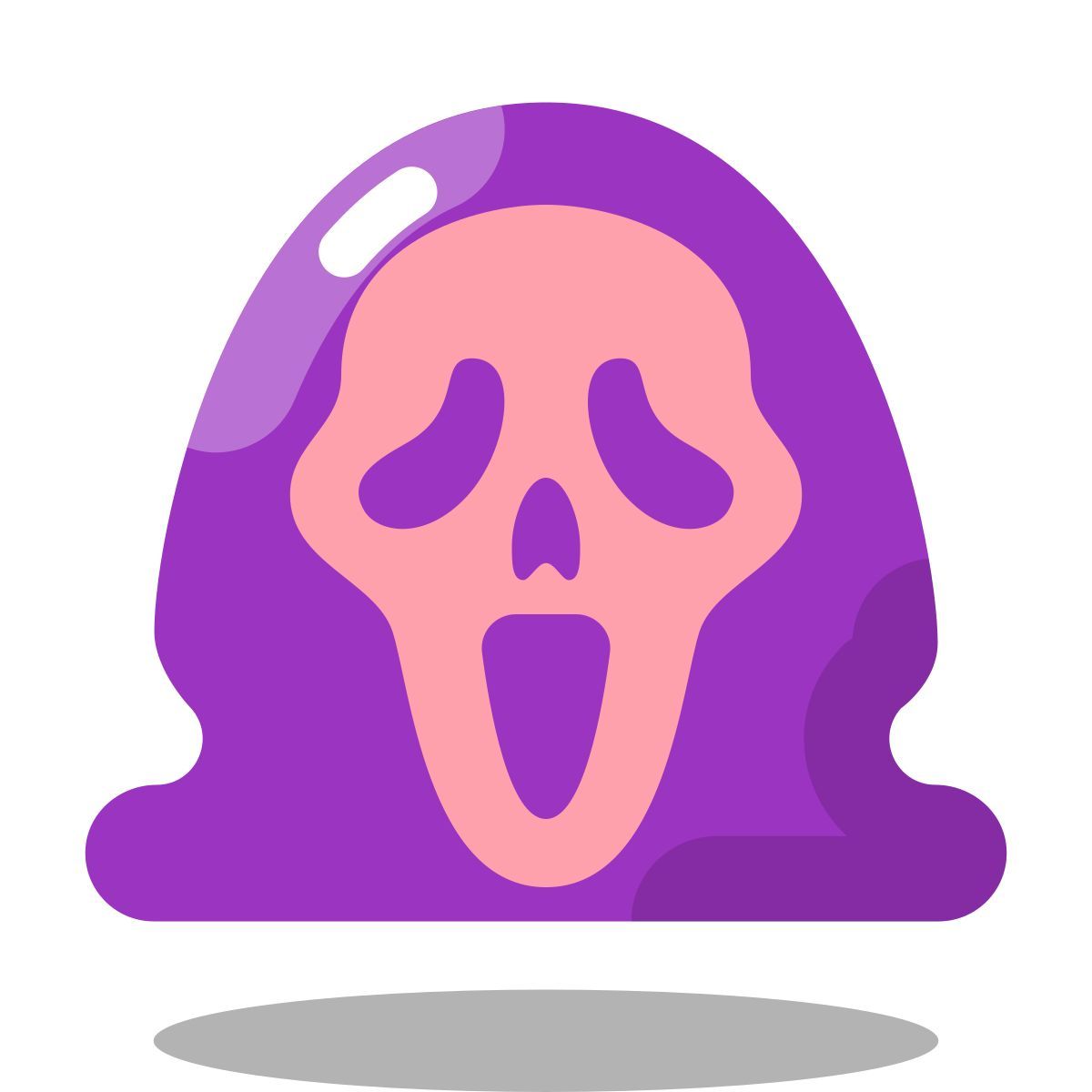 arcade style scream icon