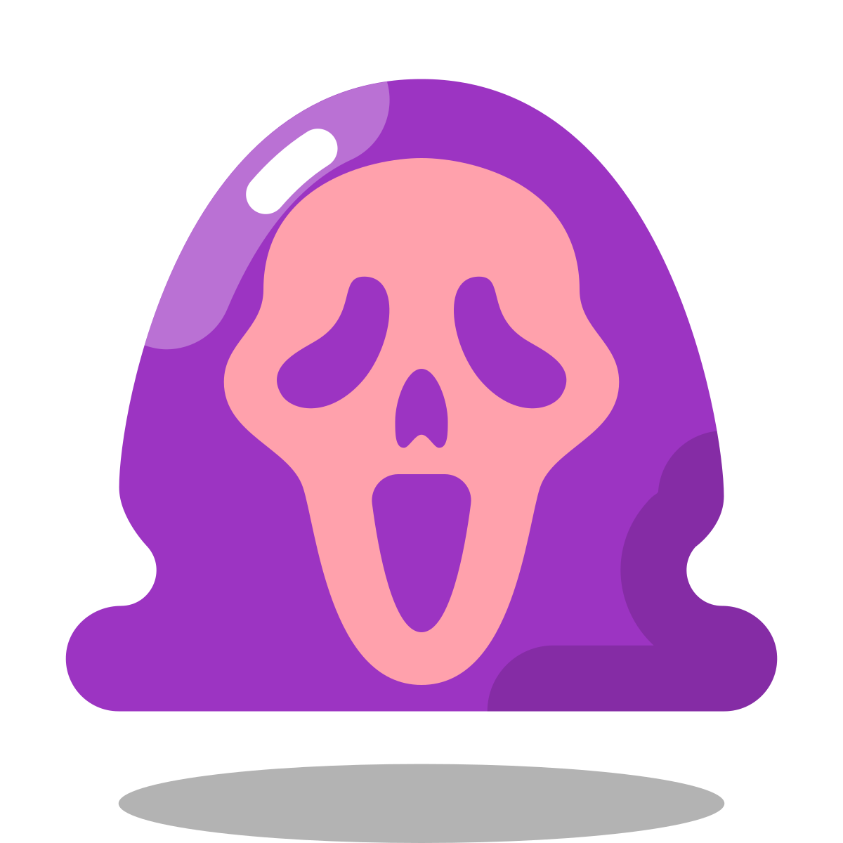 arcade style scream icon