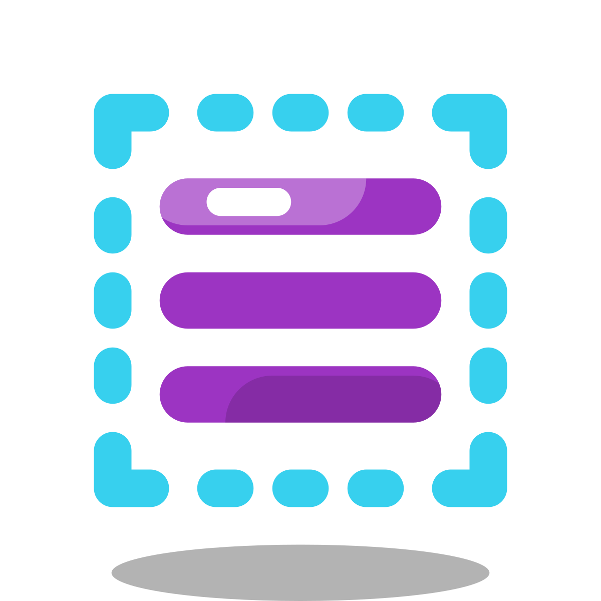 arcade style select all icon