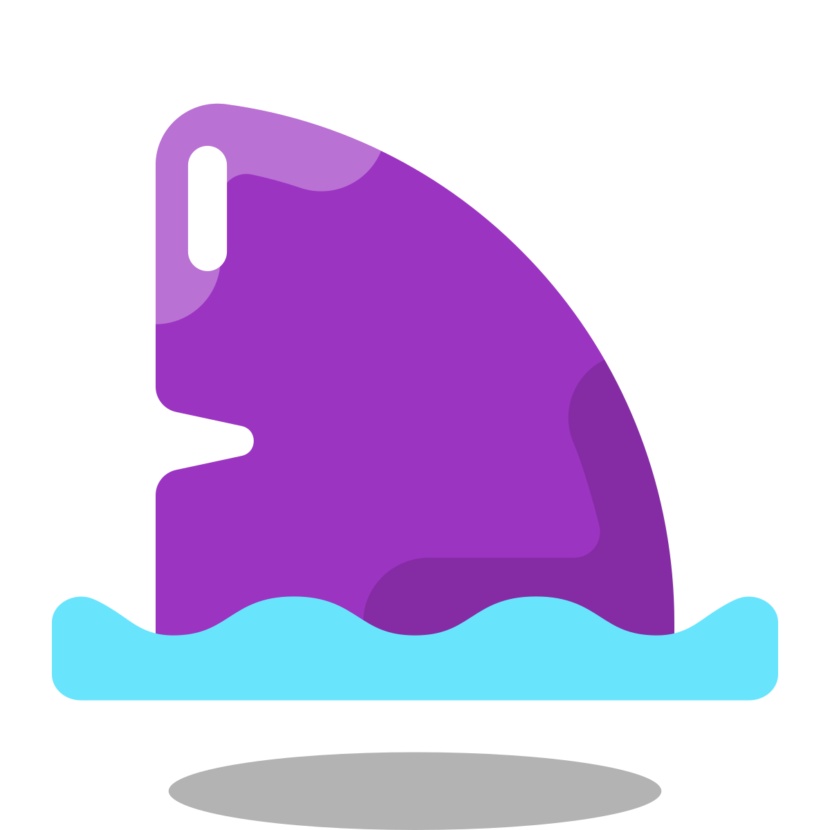 arcade style shark icon