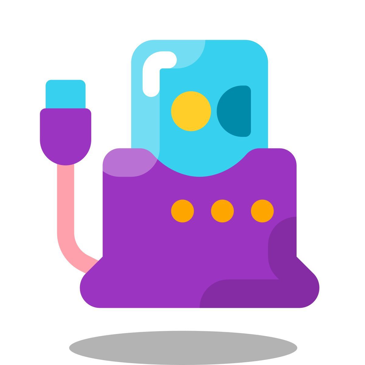 arcade style 带usb电缆的智能卡读卡器 icon