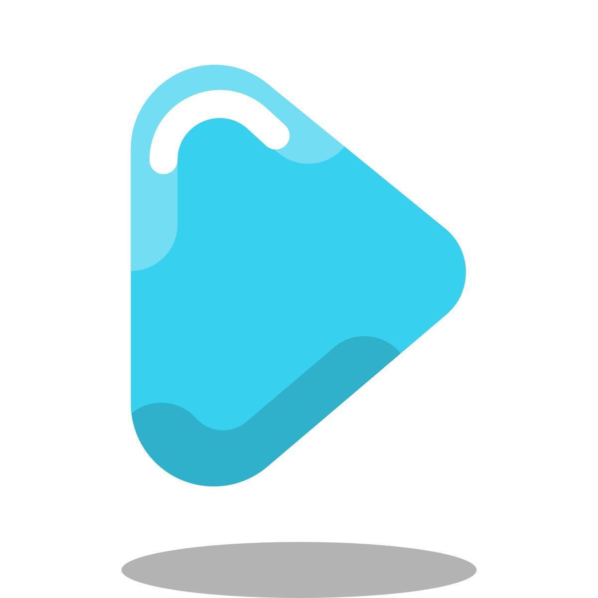 arcade style sort right icon