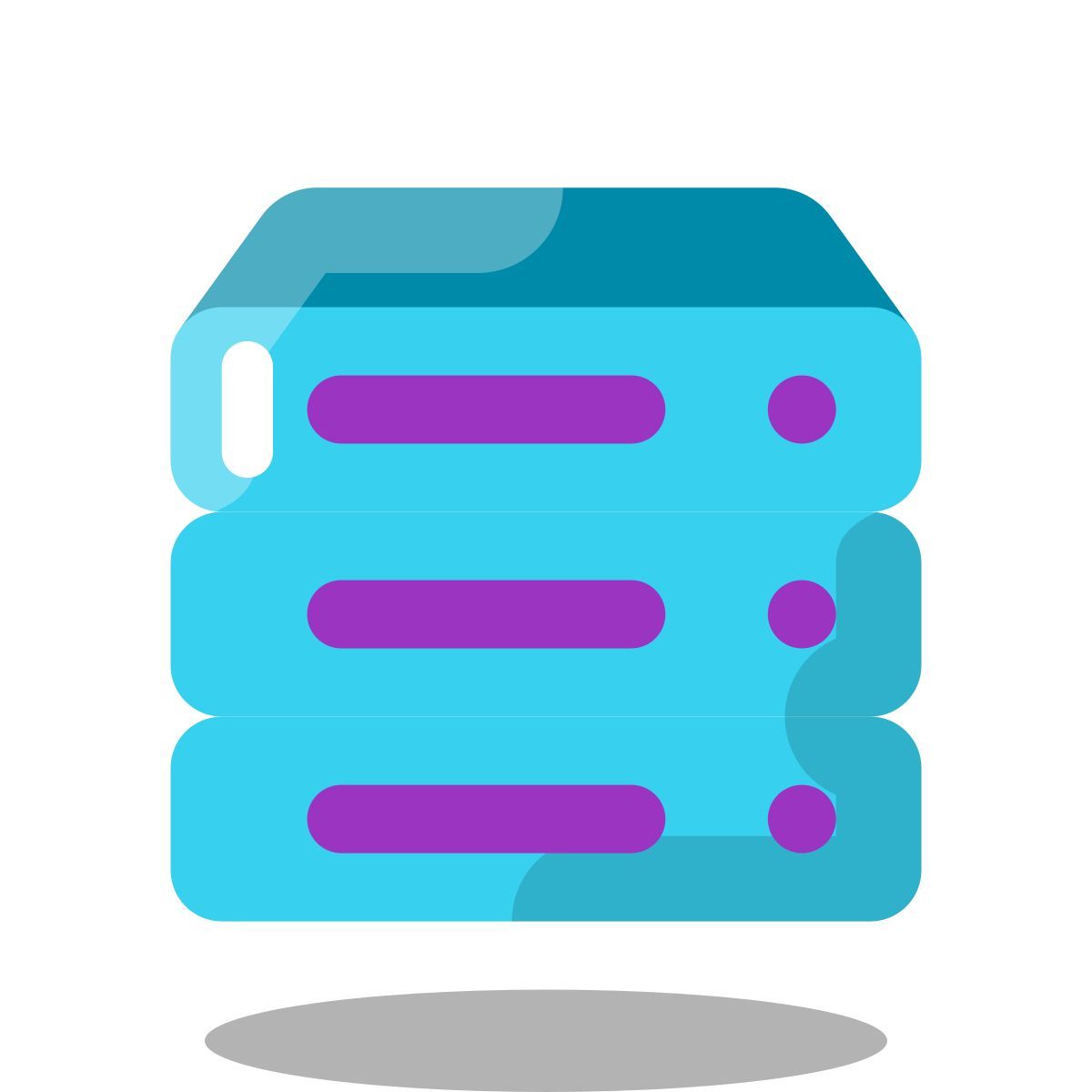 arcade style stack icon