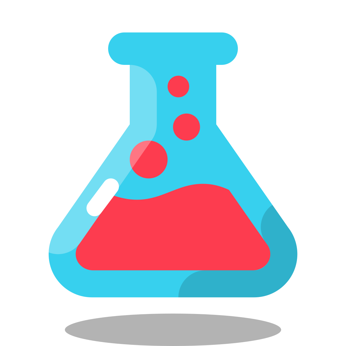 arcade style test tube icon
