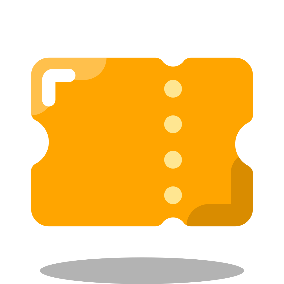 arcade style ticket icon