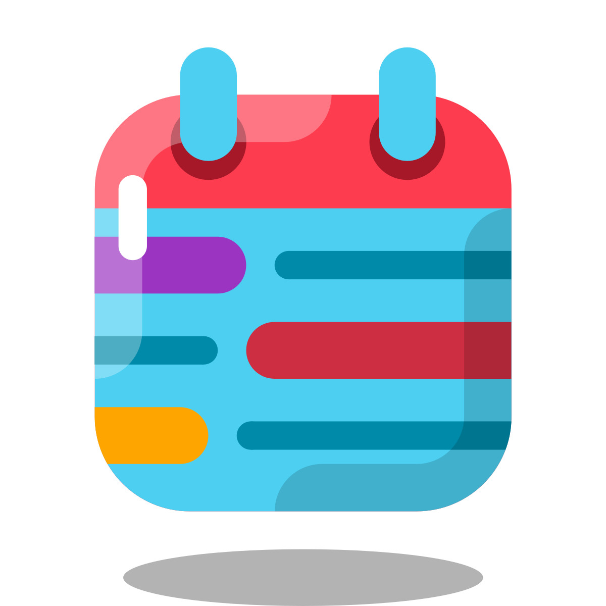 arcade style timeline week icon
