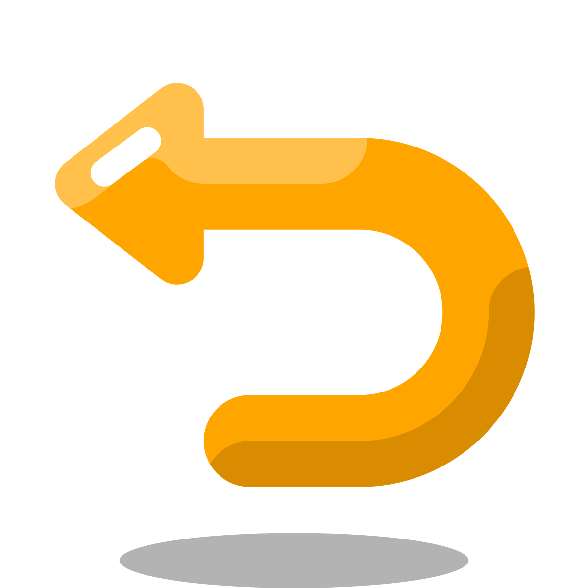 arcade style undo icon