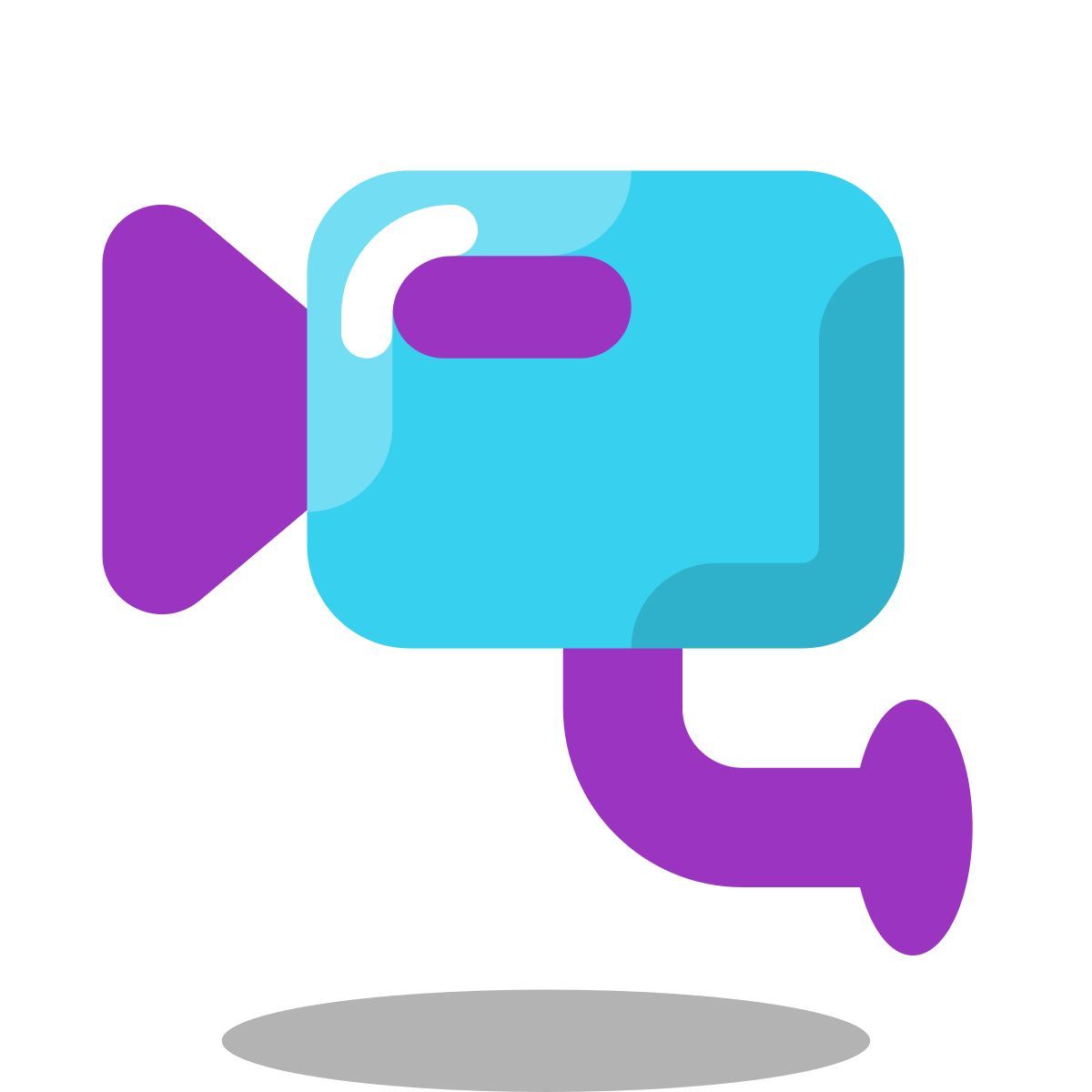 arcade style camera con montaggio a parete icon