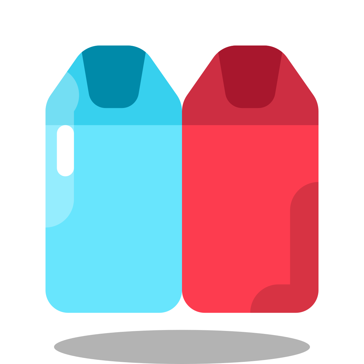 arcade style waste separation icon