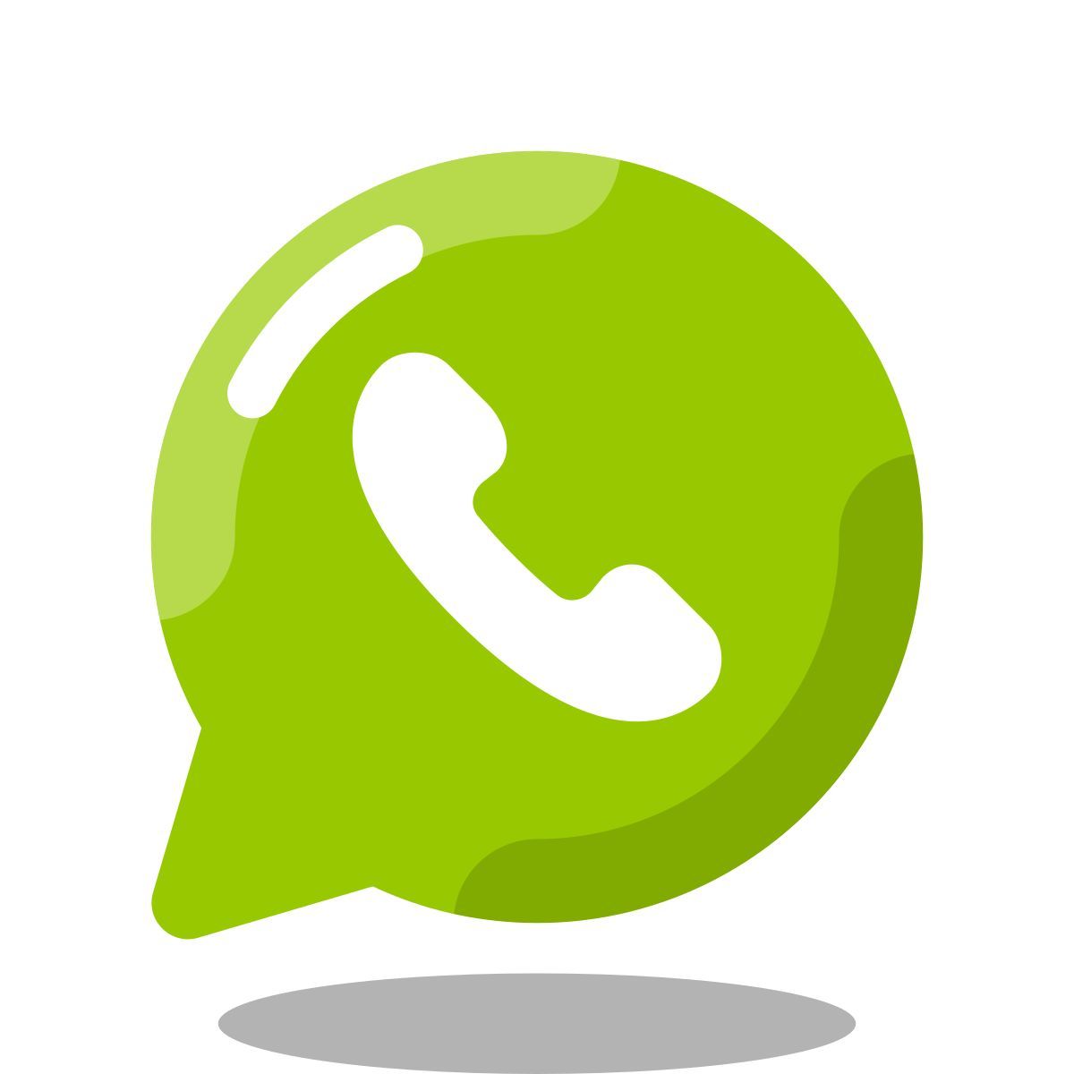 arcade style whatsapp icon