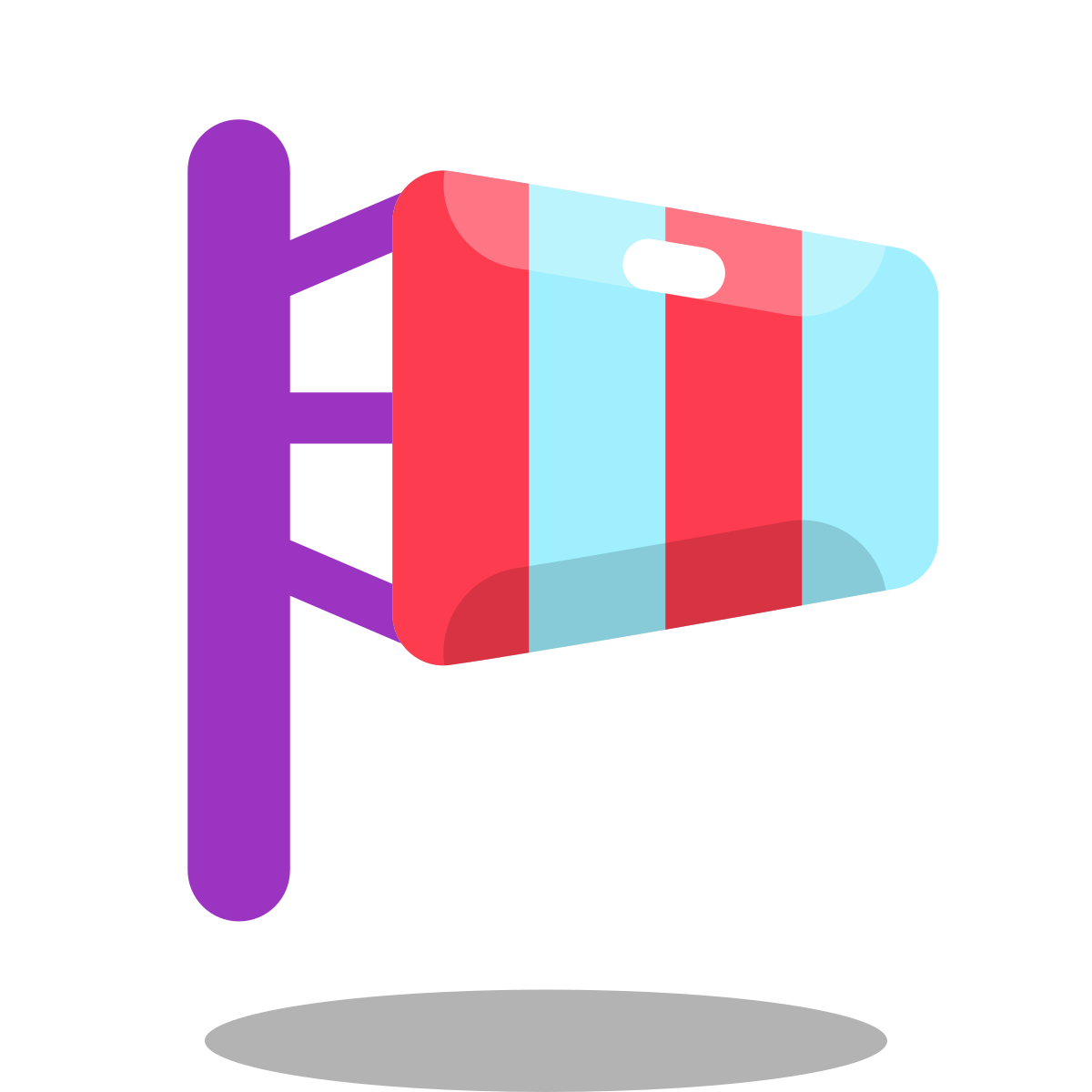 arcade style windsock icon