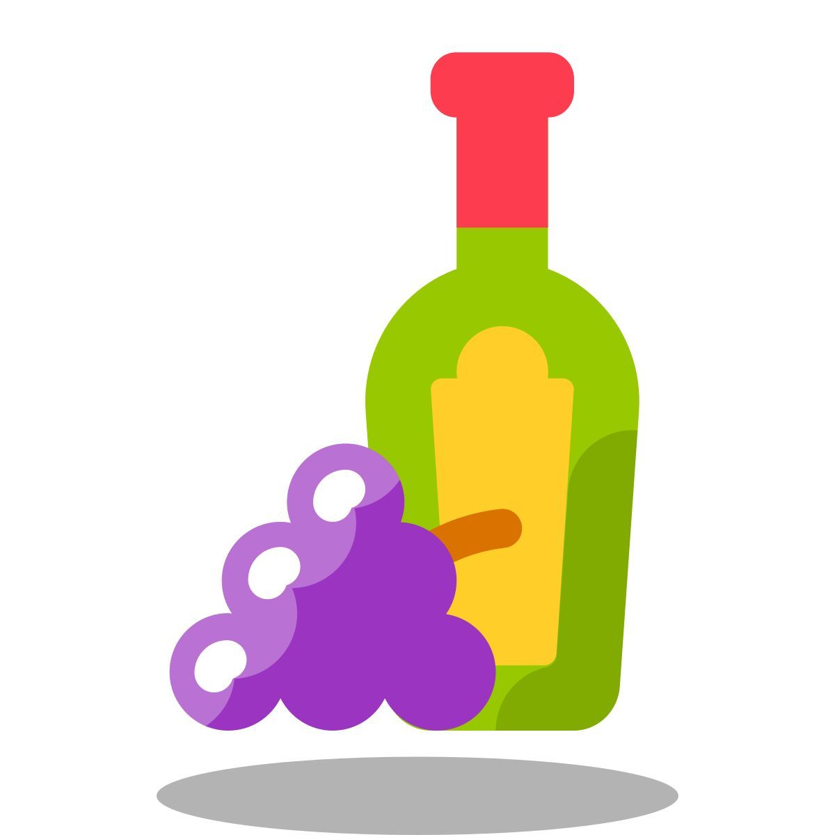 arcade style 葡萄酒和葡萄 icon
