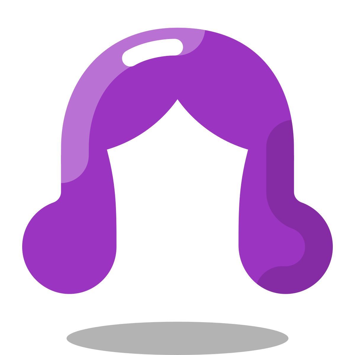 arcade style 女人的头发 icon