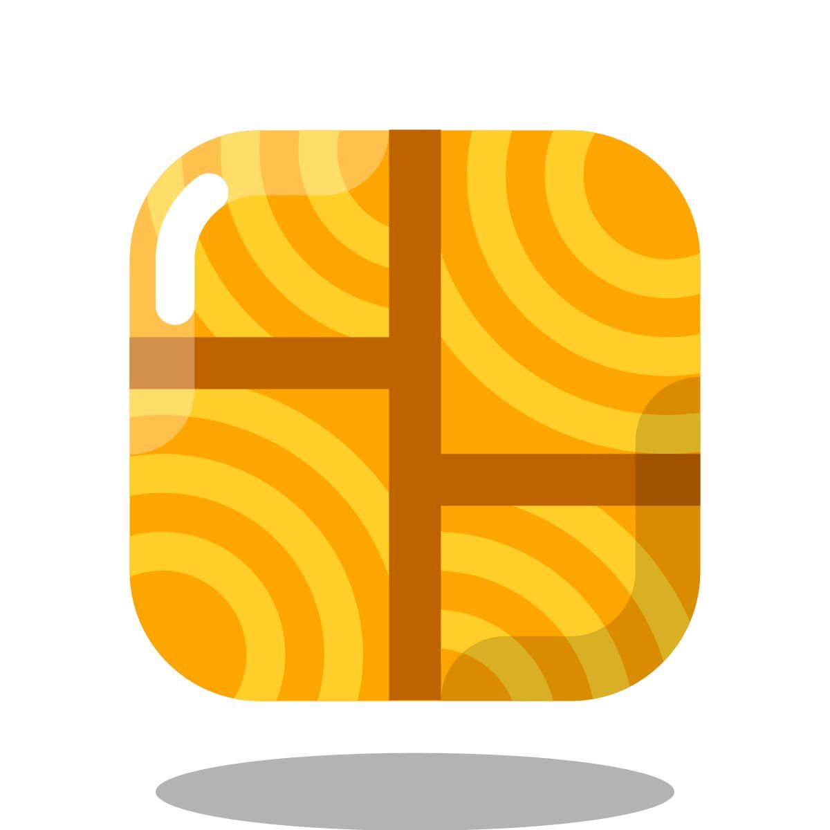 arcade style pavimento in legno icon