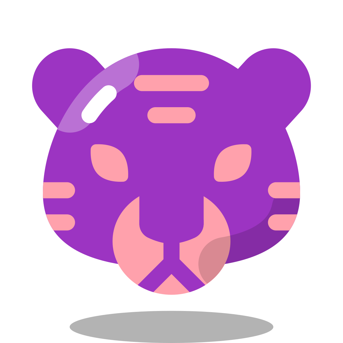 arcade style year of tiger icon