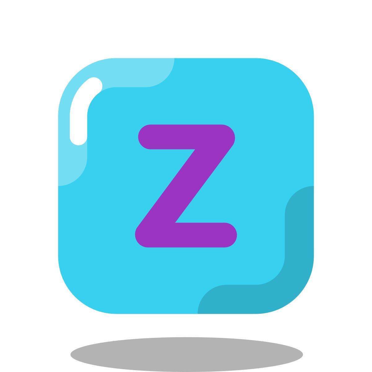 arcade style tecla z icon