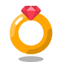 diamond ring icon