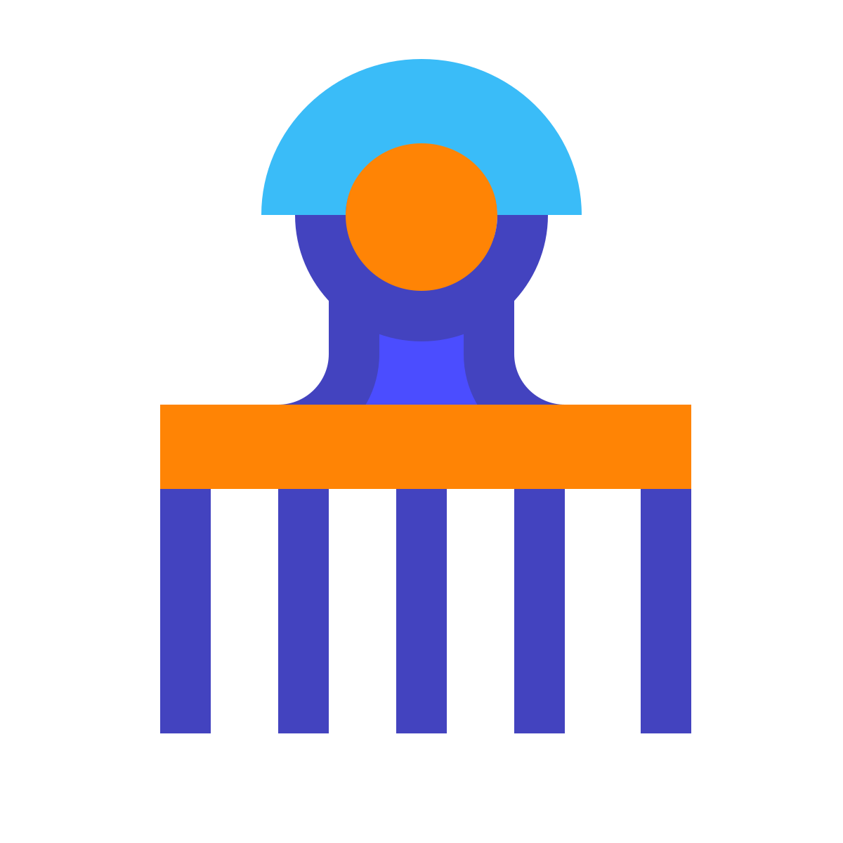 avantgarde style afro pick icon