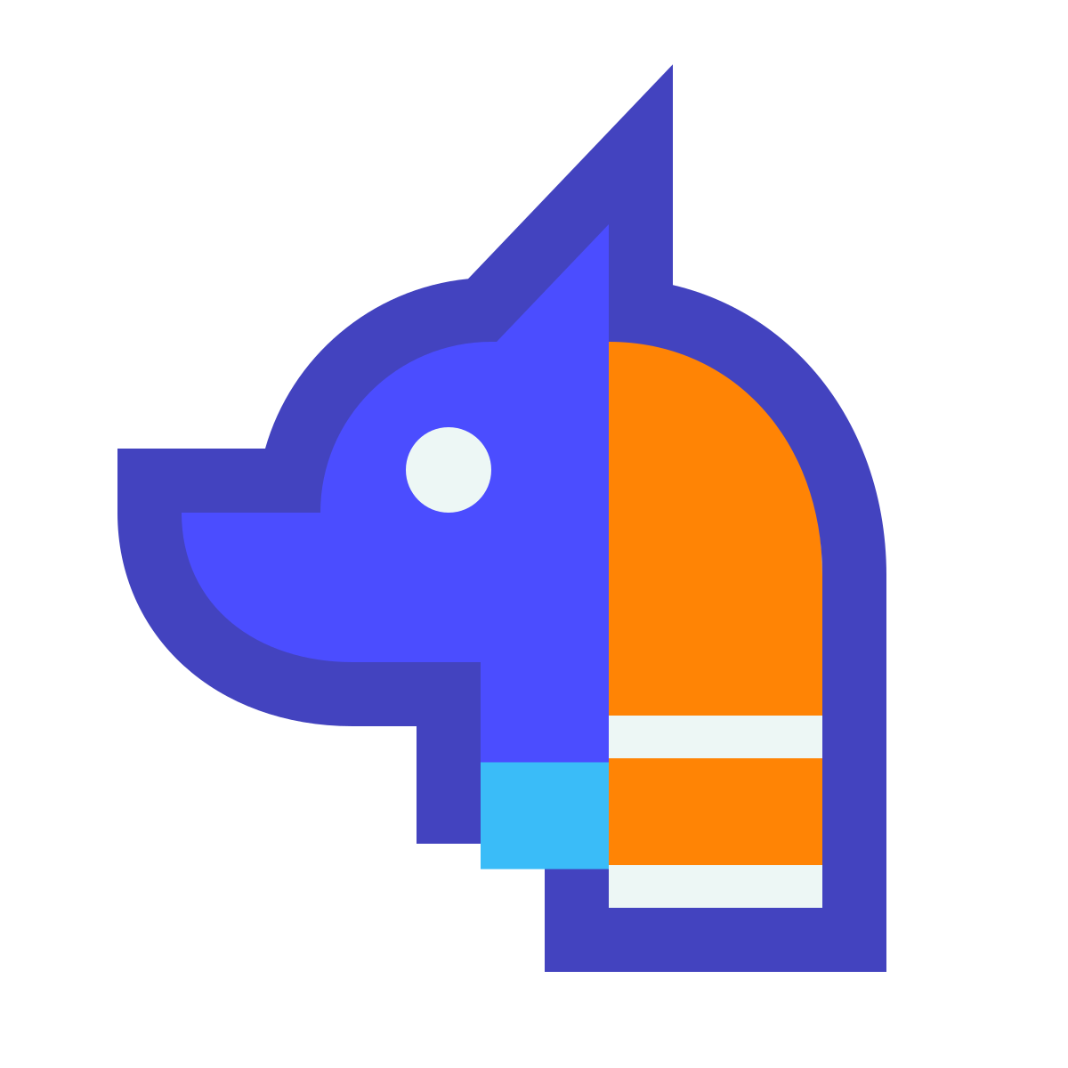 avantgarde style anubis icon