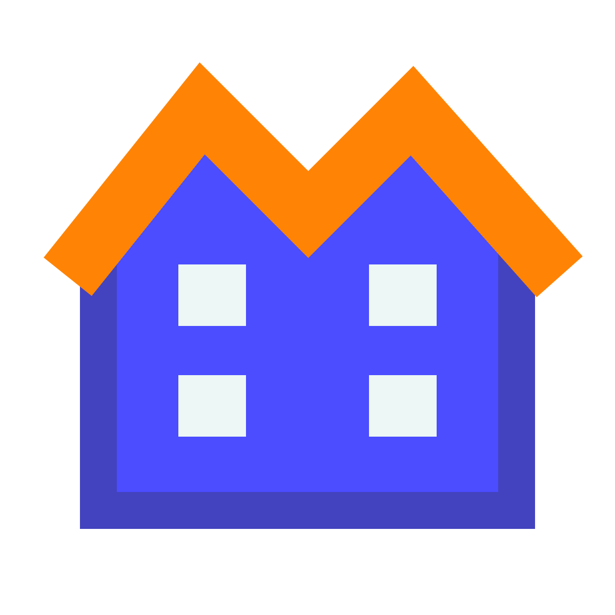 avantgarde style apartment icon