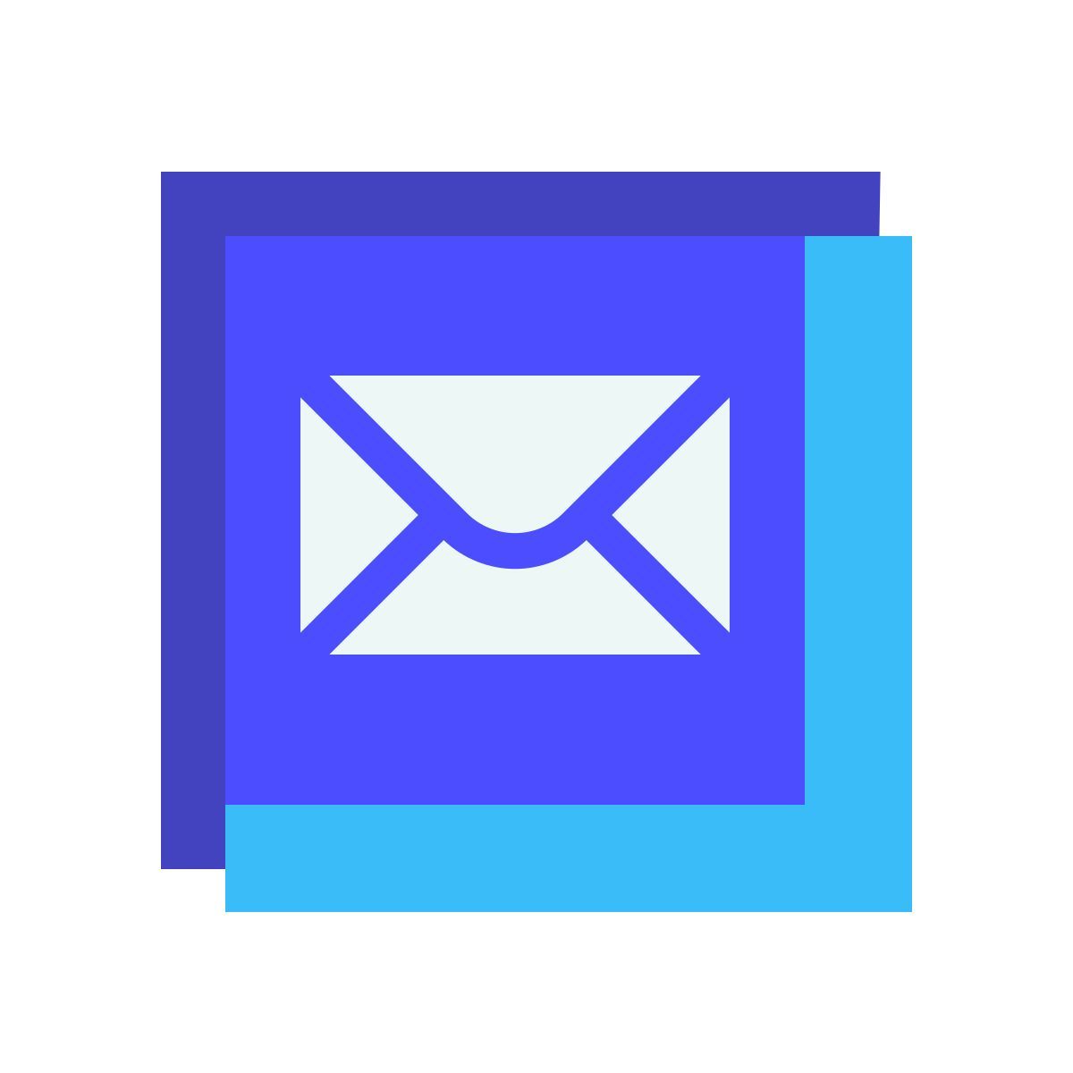 avantgarde style mail icon