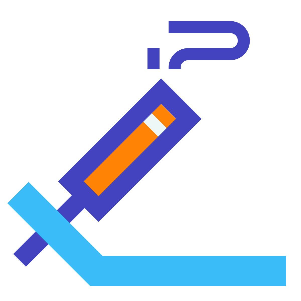 avantgarde style aromatic stick icon