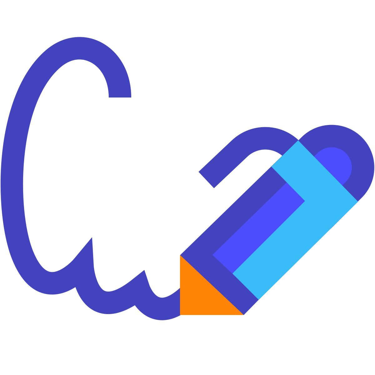 avantgarde style 签名 icon