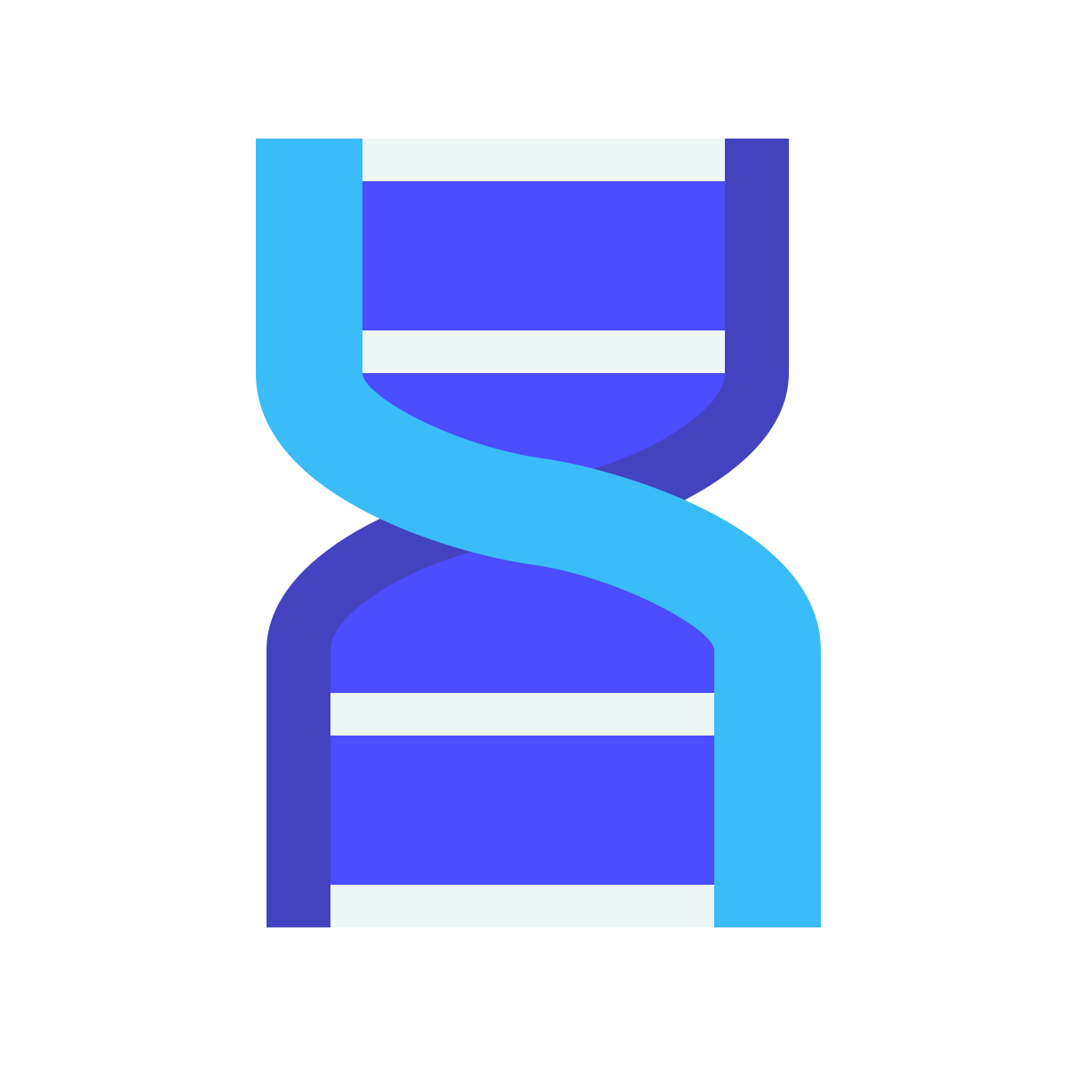 avantgarde style biotech icon