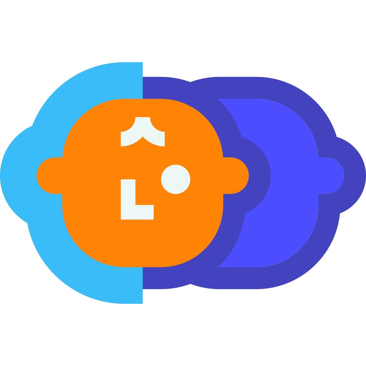 avantgarde style kindergesichter icon