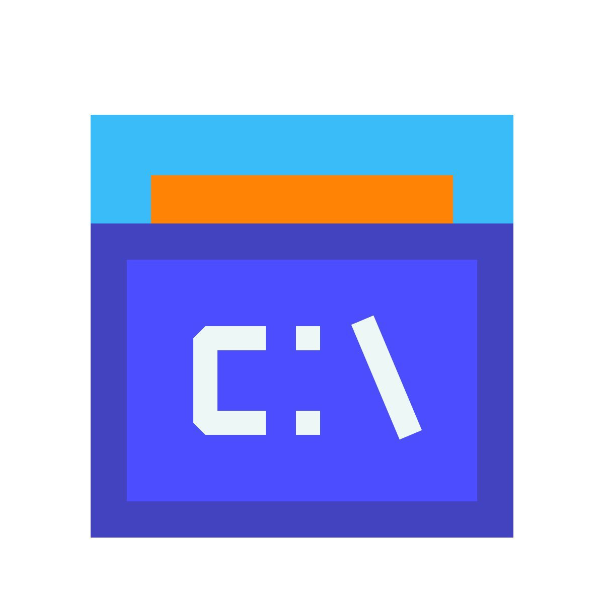 avantgarde style 命令行 icon