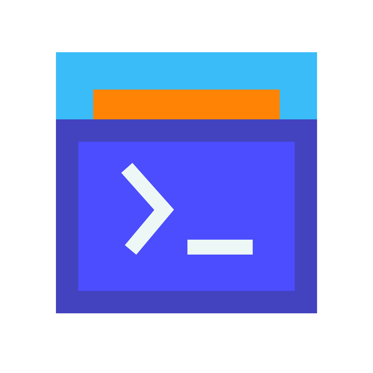 avantgarde style console icon