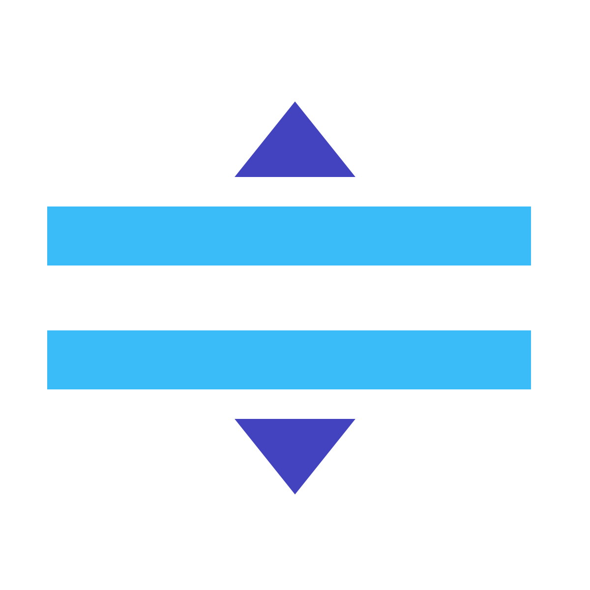 avantgarde style drag reorder icon