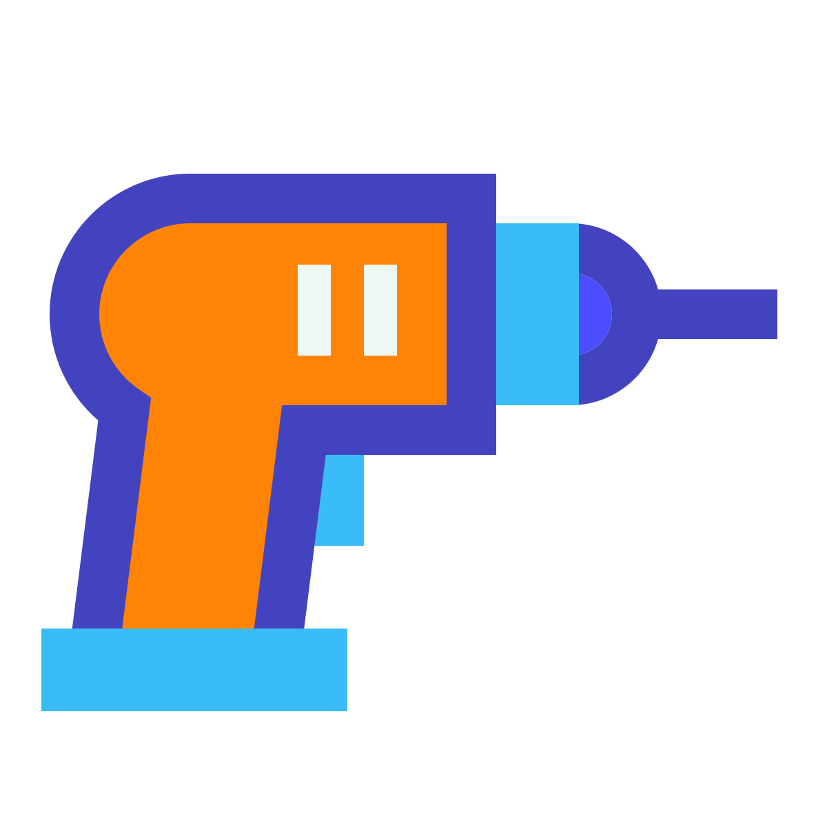 avantgarde style drill icon