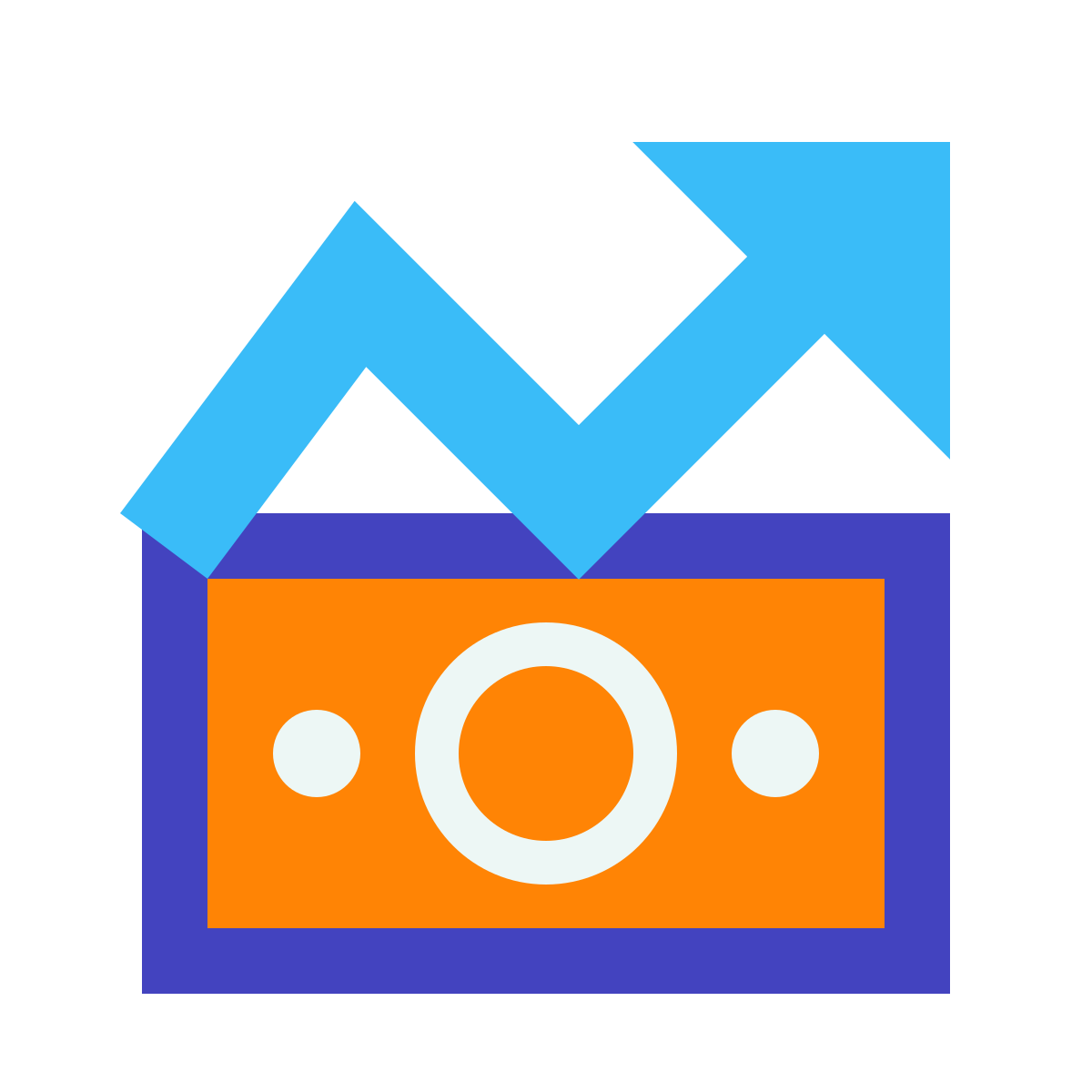 avantgarde style economic improvement icon