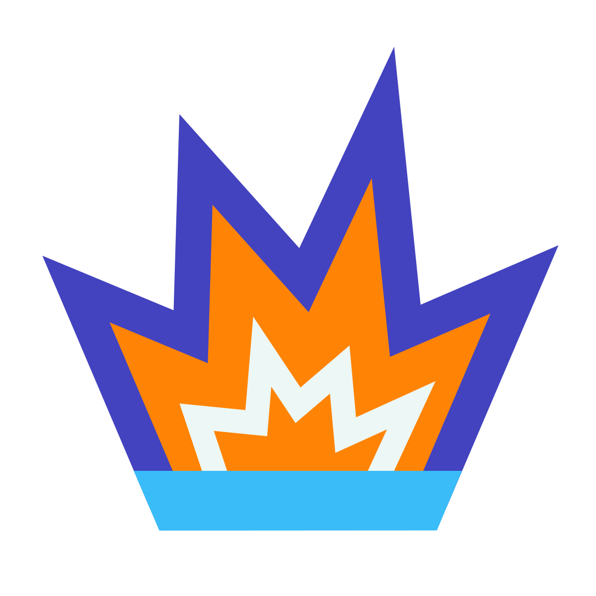 avantgarde style explosion icon