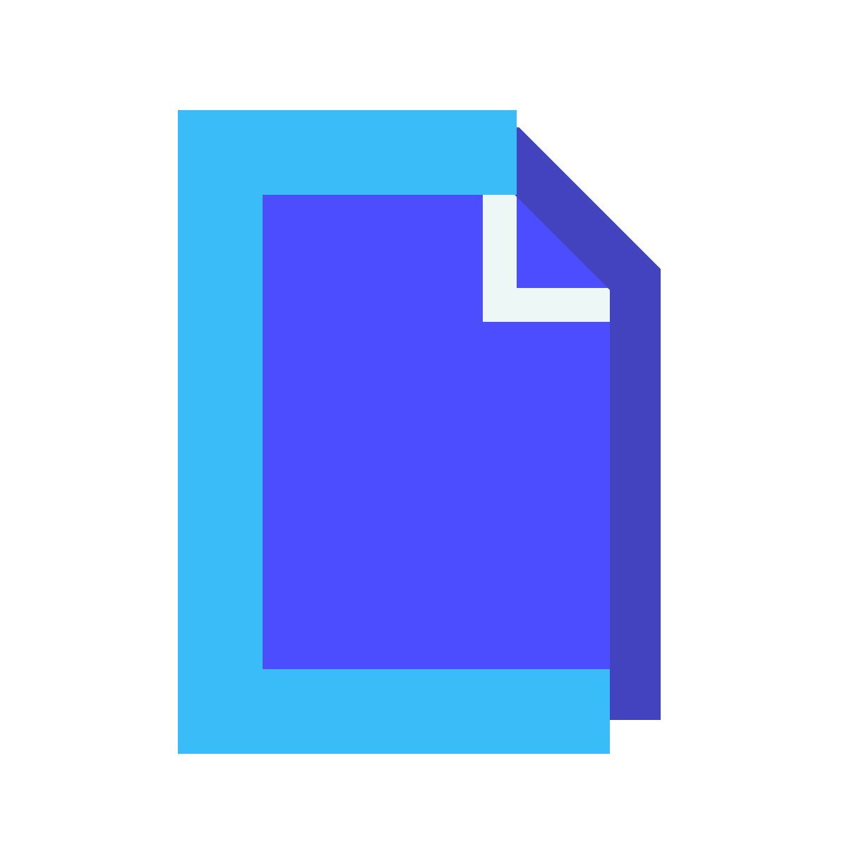 avantgarde style file icon